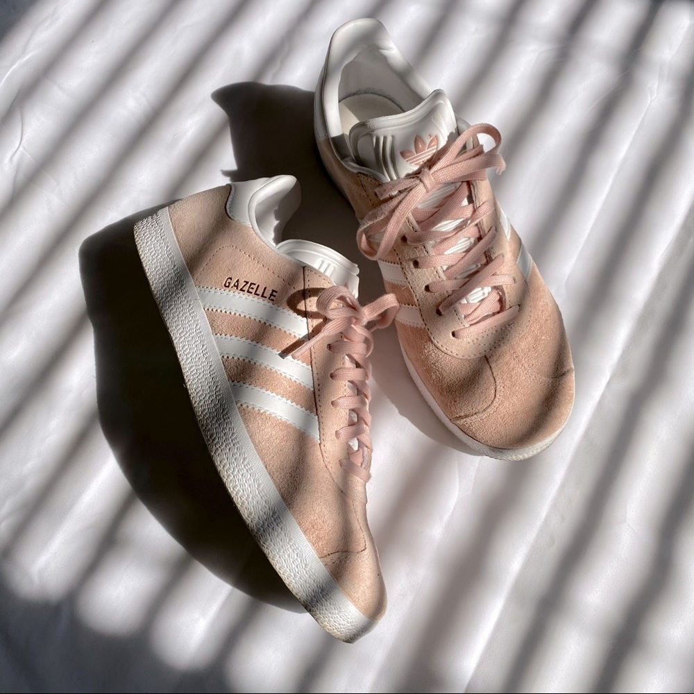 Adidas Originals Gazelle Shoes Vapour/Icey Pink 💕